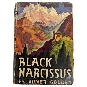 1941 Black Narcissus By Rumer Godden Hardcover With Dust Jacket Sun Dial Vintage